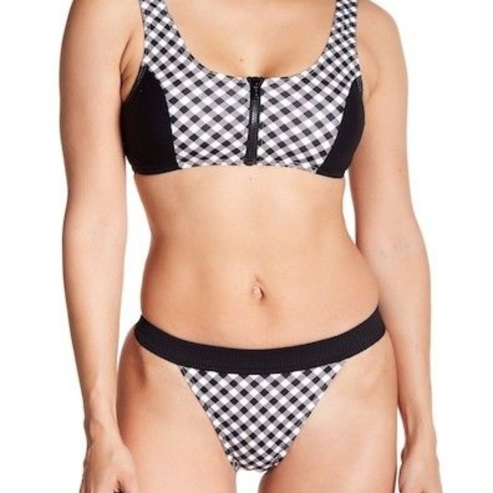 *** Tart Riley Zip 2-Piece Bikini Set NWT